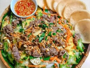 Gỏi bò bóp thấu